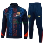 Chandal Barcelona 2024/2025 Azul Marino/Rojo
