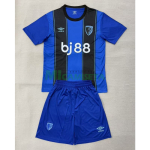 Camiseta AFC Bournemouth Segunda Equipación 2025/2026 Azul/Negro