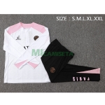 Sudadera de Entrenamiento PSG 2024/2025 Kit Blanco/Rosa