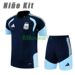 Camiseta de Entrenamiento Argentina 2026 Niño Kit Azul Marino