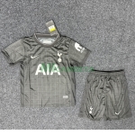 Camiseta Tottenham Hotspur Segunda Equipación 2025/2026 Negro Niño Kit