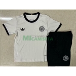 Camiseta Alemania 125 Aniversario Edición 2025 Niño Kit Blanco