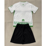 Camiseta Racing de Santander Primera Equipación 2025/2026 Blanco Niño Kit