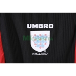 Camiseta Inglaterra Tercera Equipación Retro 1998 Negro