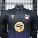 Camiseta Barcelona 2026/2027 ML Morado/Negro (EDICIÓN JUGADOR)