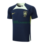 Camiseta de Entrenamiento Brasil 2022 Azul Marino