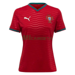 Camiseta Portugal Primera Equipación Mundial 2026 Rojo Mujer