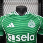 Camiseta Newcastle United Segunda Equipación 2025/2026 Verde (EDICIÓN JUGADOR)