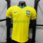 Camiseta Brasil Primera Equipación Mundial 2026 Amarillo (EDICIÓN JUGADOR)