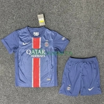 Camiseta PSG Primera Equipación 2024/2025 campeón de la UCL Azul Niño Kit