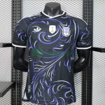 Camiseta Argentina Segunda Equipación Mundial 2026 Negro/Morado con FIFA2022 (EDICIÓN JUGADOR)