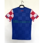 Camiseta Croacia Segunda Equipación Retro 2010 Azul