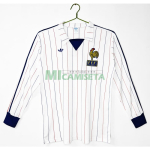 Camiseta Francia Segunda Equipación Retro 1980/82 ML Blanco