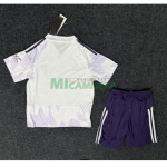 Camiseta Manchester United Segunda Equipación 2025/2026 Blanco Niño Kit