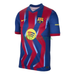 Camiseta Barcelona Cuarta Equipación 2025/2026 Azul/Rojo