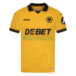 Camiseta Wolverhampton Wanderers Primera Equipación 2025/2026 Amarillo