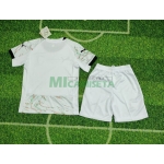 Camiseta Portugal Segunda Equipación 2025 Niño Kit Blanco