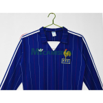 Camiseta Francia Primera Equipación Retro 1980/82 ML Azul