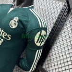 Camiseta Real Madrid Segunda Equipación 2026/2027 ML Verde Oscuro (EDICIÓN JUGADOR)