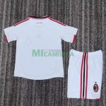 Camiseta AC Milan Segunda Equipación Retro 2009/10 Blanco Niño Kit
