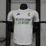 Camiseta Real Madrid Primera Equipación 2025/2026 Blanco (EDICIÓN JUGADOR)