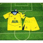 Camiseta Tottenham Hotspur Tercera Equipación 2025/2026 Amarillo Niño Kit