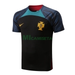 Camiseta de Entrenamiento Portugal 2022 Negro/Azul