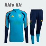 Sudadera De Entrenamiento España 2026 Niño Kit Azul