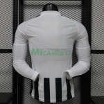 Camiseta Juventus Primera Equipación 2026/2027 ML Negro/Blanco (EDICIÓN JUGADOR)