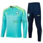 Sudadera de Entrenamiento Brasil 2024 Verde