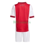 Camiseta Ajax Primera Equipación 2025/2026 Rojo/Blanco Niño Kit