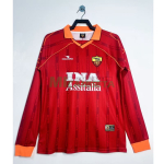 Camiseta AS Roma Primera Equipación Retro 1999/00 ML Rojo