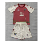 Camiseta Málaga CF Segunda Equipación 2026/2027 Rosa Niño Kit con Parche La Liga