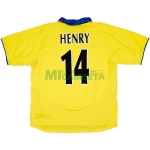 Camiseta HENRY 14 Arsenal Segunda Equipación Retro 2003/04