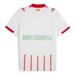 Camiseta Girona Primera Equipación 2025/2026 Blanco/Rojo