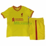 Camiseta Liverpool Tercera Equipación 2021/2022 Niño Kit