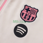Chandal Barcelona 2025/2026 Blanco Roto/Rosa
