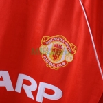 Camiseta Manchester United Primera Equipación Retro 1998/00 Rojo