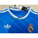 Camiseta Real Madrid Tercera Equipación 2025/2026 Azul Niño Kit con Parche HP