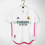 Camiseta Real Madrid Primera Equipación Retro 2020/21 Blanco (EDICIÓN JUGADOR)