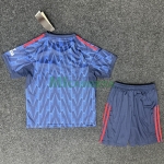 Camiseta Arsenal Segunda Equipación 2025/2026 Azul Niño Kit