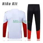 Sudadera de Entrenamiento Alemania 2026 Niño Kit Blanco