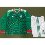 Camiseta México Primera Equipación 2025/2026 ML Verde Niño Kit