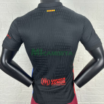 Camiseta Barcelona x Travis Scott Limited Edition Segunda Equipación 2024/2025 Negro (EDICIÓN JUGADOR)