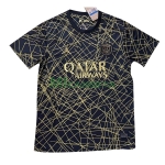 Camiseta PSG 2022/2023 Negro/Oro