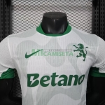 Camiseta Lisboa Segunda Equipación 2025/2026 Blanco (EDICIÓN JUGADOR)