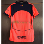 Camiseta Barcelona Tercera Equipación 2025/2026 Naranja Mujer