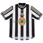 Camiseta Newcastle United Primera Equipación Retro 1997/99 Negro/Blanco