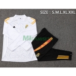 Sudadera De Entrenamiento Real Madrid 2024/2025 Kit Blanco/Gris