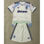 Camiseta Aston Villa Tercera Equipación 2025/2026 Blanco Roto